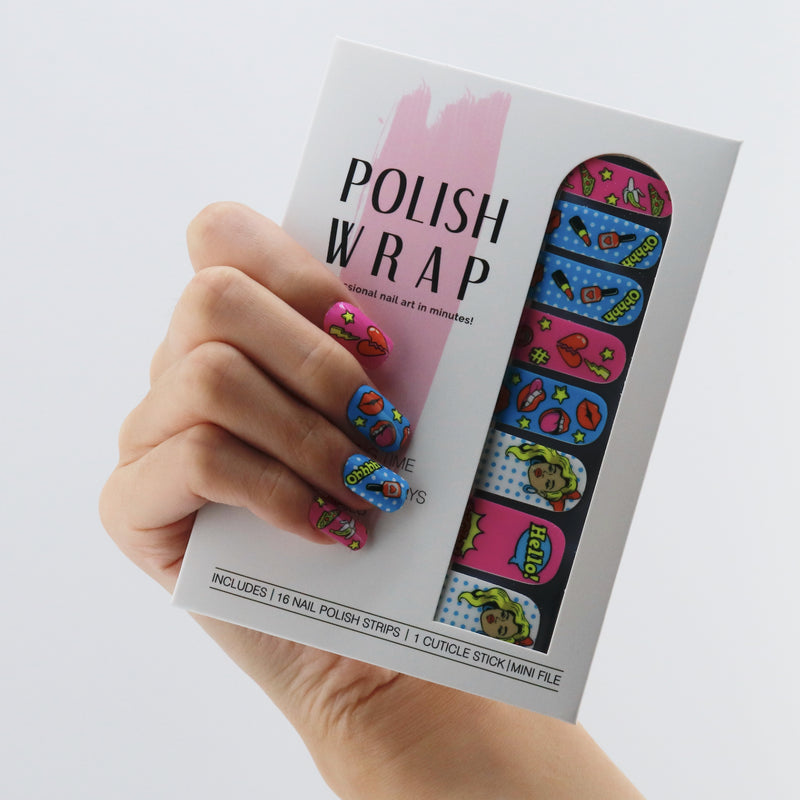 Wraps That Pop Pop Art – Polish Wrap