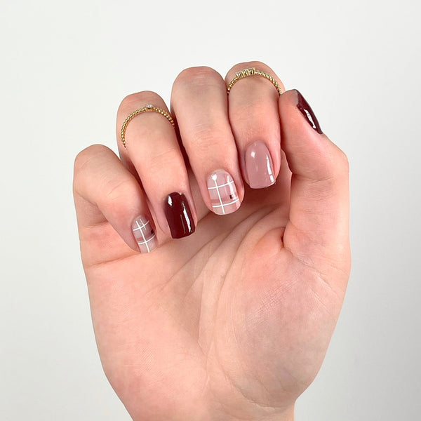 Mauve Plaid